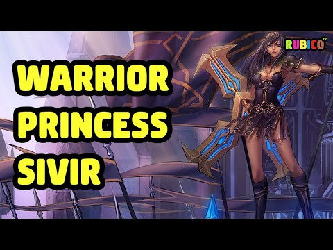 WARRIOR PRINCESS SIVIR SKIN SPOTLIGHT - LEAGUE OF LEGENDS