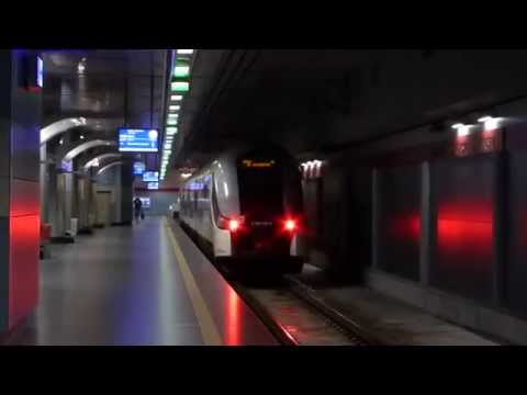 PKP-Polen - Der Bahnhof Warszawa Lotnisko Chopina (Airport)[1080p-HD]