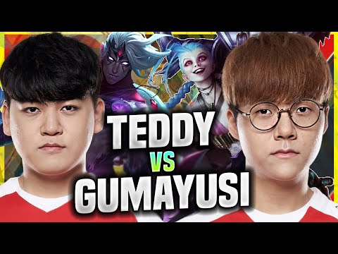 T1 TEDDY VS T1 GUMAYUSI! - T1 Teddy Plays Jinx ADC vs T1 Gumayusi Varus! | Season 11