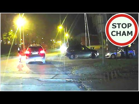 Kontrola trzeźwości na przejeździe kolejowym