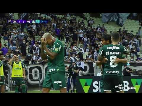 Gol de Deyverson Hoje - Ceará 0x2 Palmeiras (TNT Sports Brasil) Dança do Deyverson