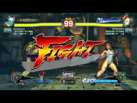 USFIV~ Vega (matoryona) vs  Cammy (KURENAIX) HD