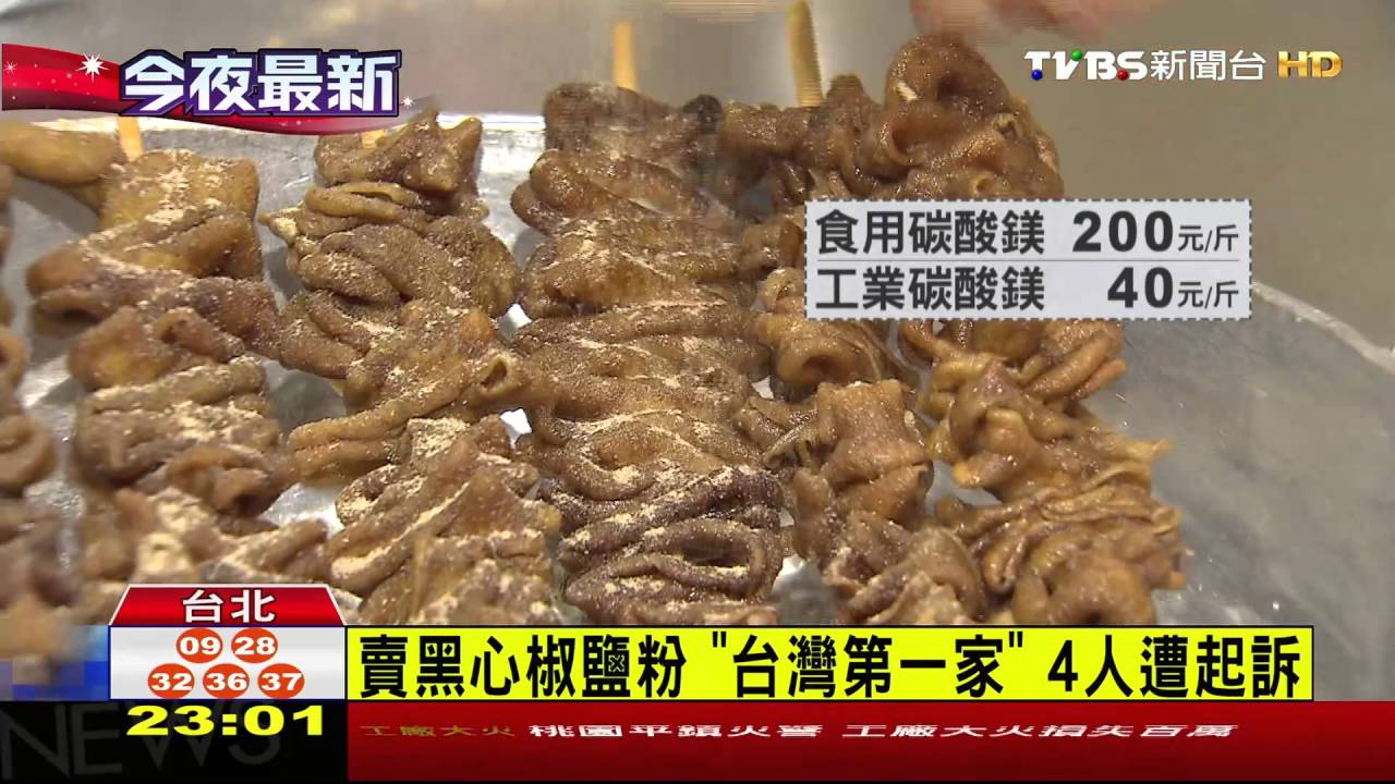 賣黑心椒鹽粉 「台灣第一家」4人遭起訴
