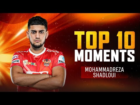 Top 10 Moments ft. Mohammadreza Shadloui | Pro Kabaddi League