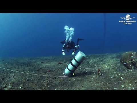 Sidemount / Tech Diving Skills 13 - How To Stage & Re-Stage Decompression Gas - Dark Horizon Diving