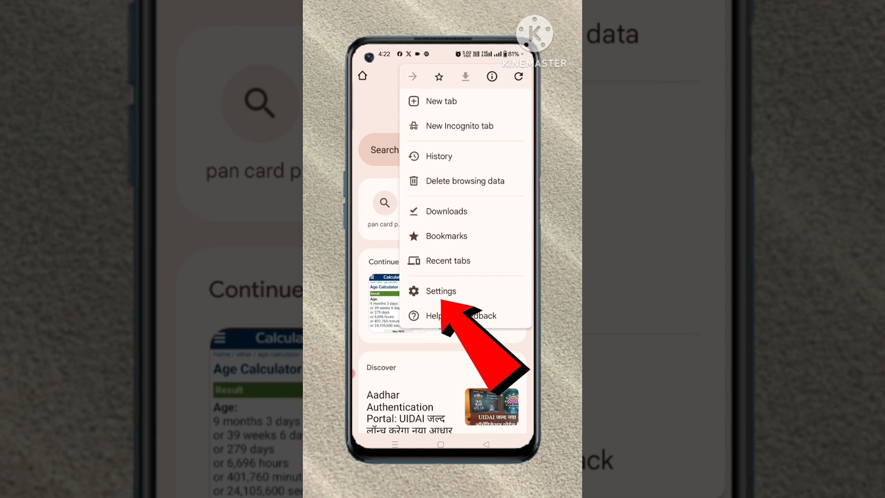 Google Chrome setting and privacy security