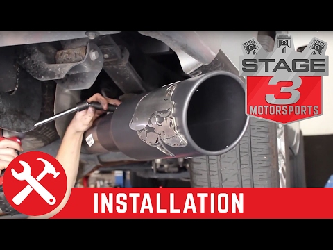 2011-2014 F-150 EcoBoost Gibson Metal Mulisha Cat Back Exhaust Kit Install