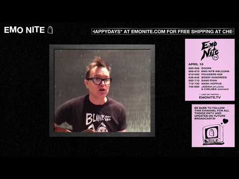 Mark Hoppus Performs Online Songs Live on Emo Nite TV