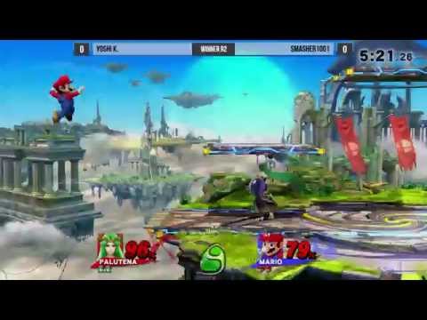 SFW #14: Yoshi K. (Palutena) vs Smasher1001 (Mario)