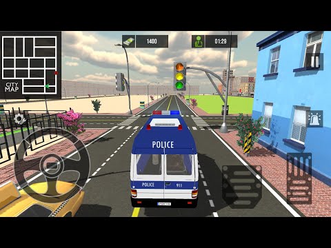 Police Ambulance Van Driving - 911 Emergency Rescue Simulator - Android Gameplay
