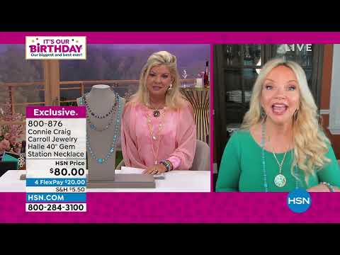 HSN | Connie Craig Carroll Jewelry Collection Celebration 07.20.2022 - 03 PM