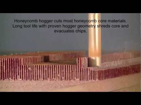 29-100 Series Solid Carbide Honeycomb Hogger for Honeycomb Video by LMT Onsrud