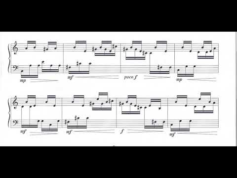 Eric Sammut - Rotation II for Marimba (1996) [Score-Video]