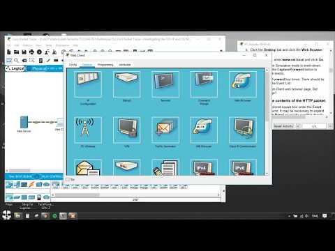 CCNA RS1 - 3.2.4.6 Packet Tracer (Investigating the TCP IP and OSI Models in Action)