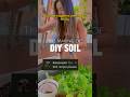 The Making of DIY Soil #shorts #houseplants #indoorplants #plantcare #tips #repotting #diy