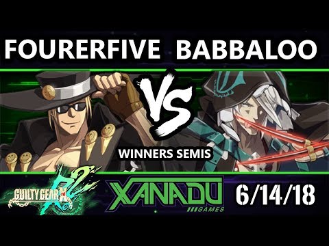 F@X 254 GGXRD2 - fourerfive (Johnny) Vs. Babbaloo (Raven) - Guilty Gear XRD Rev 2 Winners Semis