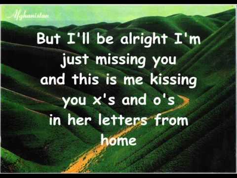 Letters From Home- John Michael Montgomery [ with Lyrics ]