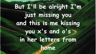 Letters From Home- John Michael Montgomery [ with Lyrics ]