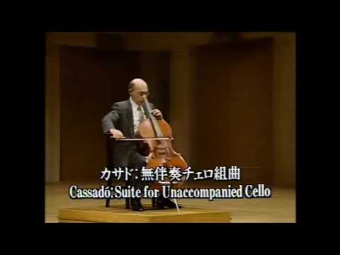 János Starker / Cassadó Cello Suite (Full) 1988