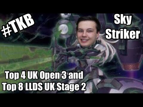 Yu-Gi-Oh! UK Open 3 and LLDS Stage 2 - Top 4 and Top 8 - Sky Striker - TKB’s Sebastian Blümmers
