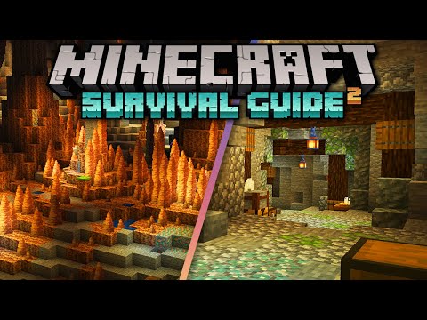 Transforming A Dripstone Cave Base! ▫ Minecraft Survival Guide (1.18 Tutorial Lets Play) [S2E94]