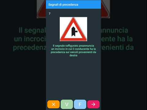 Patente bambara & italiano: quiz  per argomento segnale di precedenza