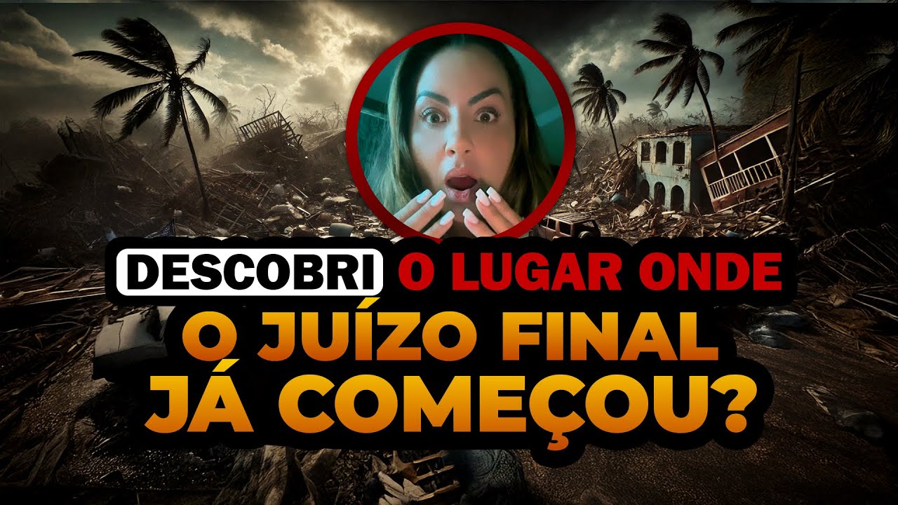 O SINAL do JUÍZO DE DEUS Começou nesse Lugar e VOCÊ não viu! | Renata Vieira