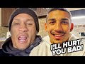 REGIS PROGRAIS WARNS TEOFIMO LOPEZ HE WILL SEND HIM TO HOSPITAL & ADDRESSES CHECK CONTROVERSY