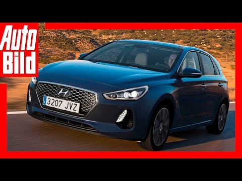 AUTO BILD Fahrbericht: Hyundai i30 / 2017 / Der Golf-Gegner / Review / Test