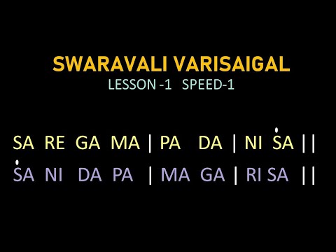 Swaravali Varisaigal  - Speed - I