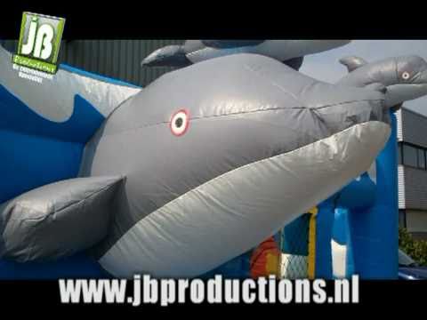Video van Speel- en Springkussen De Dolfijn | Attractiepret.nl