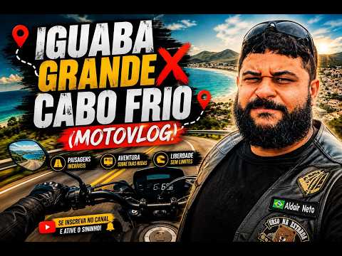 IGUABA GRANDE x CABO FRIO | Vale a pena esse passeio? (MOTOVLOG)