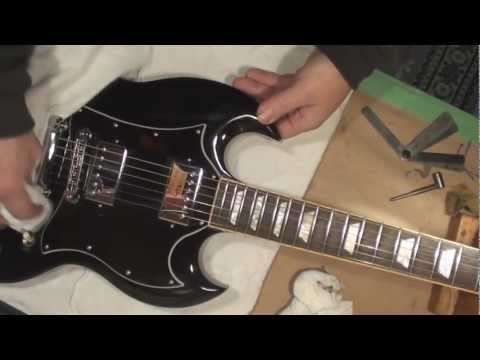 comment regler une gibson sg