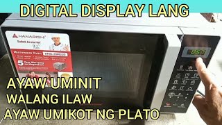 How to Repair Hanabishi Digital Microwave Display Only Not Heating