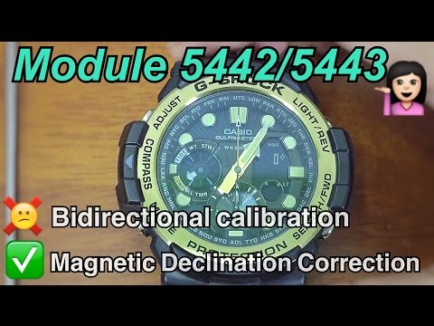 HOW TO SET-UP YOUR CASIO GN-1000 Master of G series GULFMASTER G-SHOCK | MODULE 5442/5443 TUTORIAL
