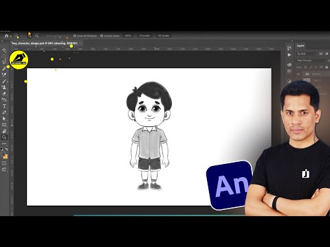 How To Make Your Own 2D Character?|Cartoon Character Model Sheet|2D Character| @LearnAnimationHindi