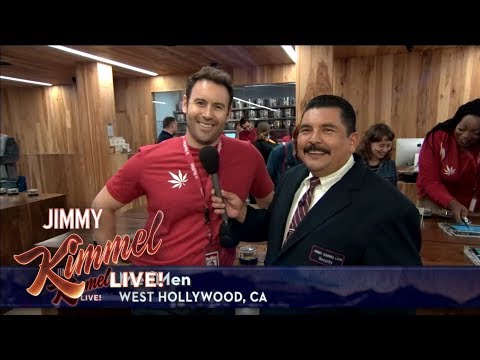 Guillermo Live at a Legal Pot Shop in West Hollywood