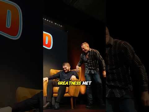 the Moment Khabib met GSP