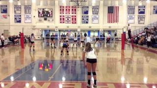 Los Altos High School Varsity Girls Volleyball vs Archbishop Mitty Game 1