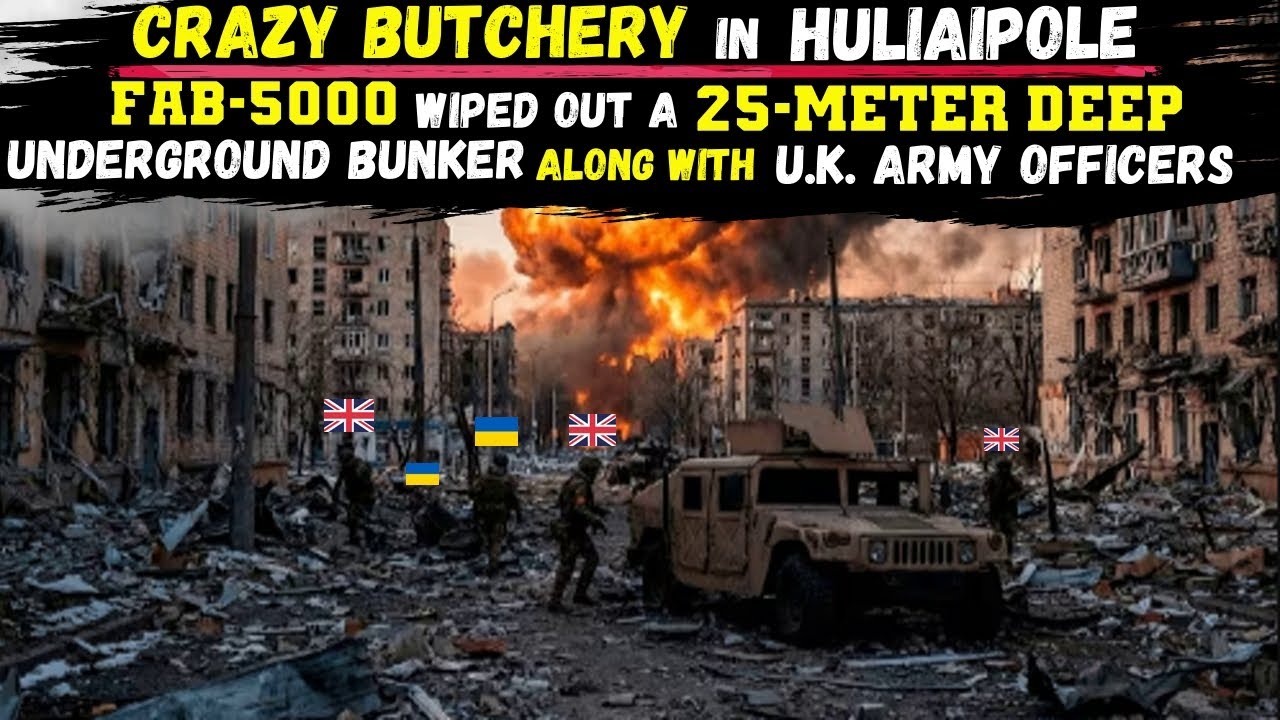 General Gerasimov refused to Pardon the Encircled British Military Advisers in HULIAIPOLE