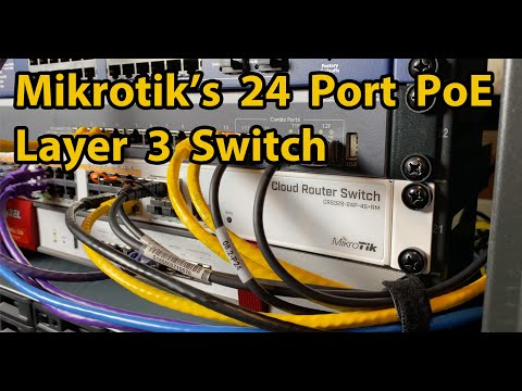 Maršrutizatorius MikroTik | CRS328-24P-4S+RM Gigabit Ethernet POE/POE+ router/switch | 12 mėn. | PoE/Poe+ jungtys quantity 24 video