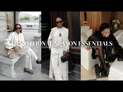 TRANSITIONAL WARDROBE ESSENTIALS 2025 | New in + timeless pieces I am excited to rewear