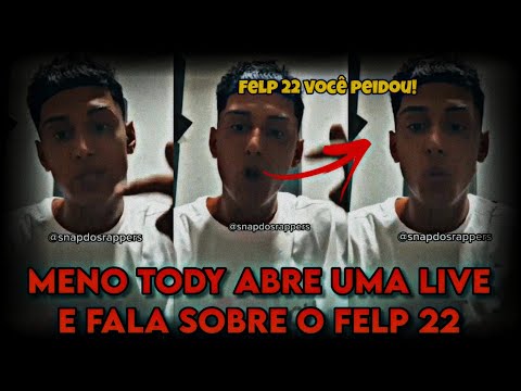 Meno Tody acusa Felp 22 de fechar com estelionatário