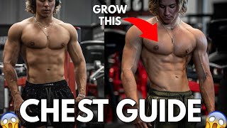 Why Your Chest WONT Grow ... Guide To Growing A FULL Chest