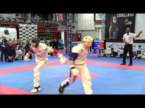 Davide Guffanti v Alex Veres Pointfighting Cup 2017