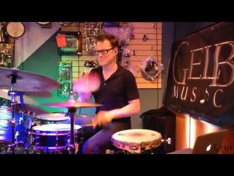 Stanton Moore Drum Clinic Clips at Gelb Music March 22, 2014