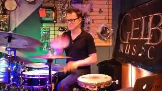 Stanton Moore Drum Clinic Clips at Gelb Music March 22, 2014