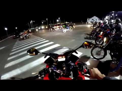 Passeata em Mafra SC - Greve dos Caminhoneiros 25/05/2018