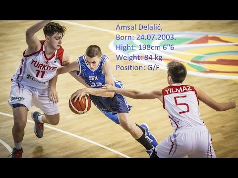 Amsal Delalić #20 (2003) OKK Čelik - KK Gračanica (22.12.2019)