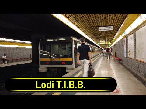 Metro Station Lodi T.I.B.B. - Milan 🇮🇹 - Walkthrough 🚶